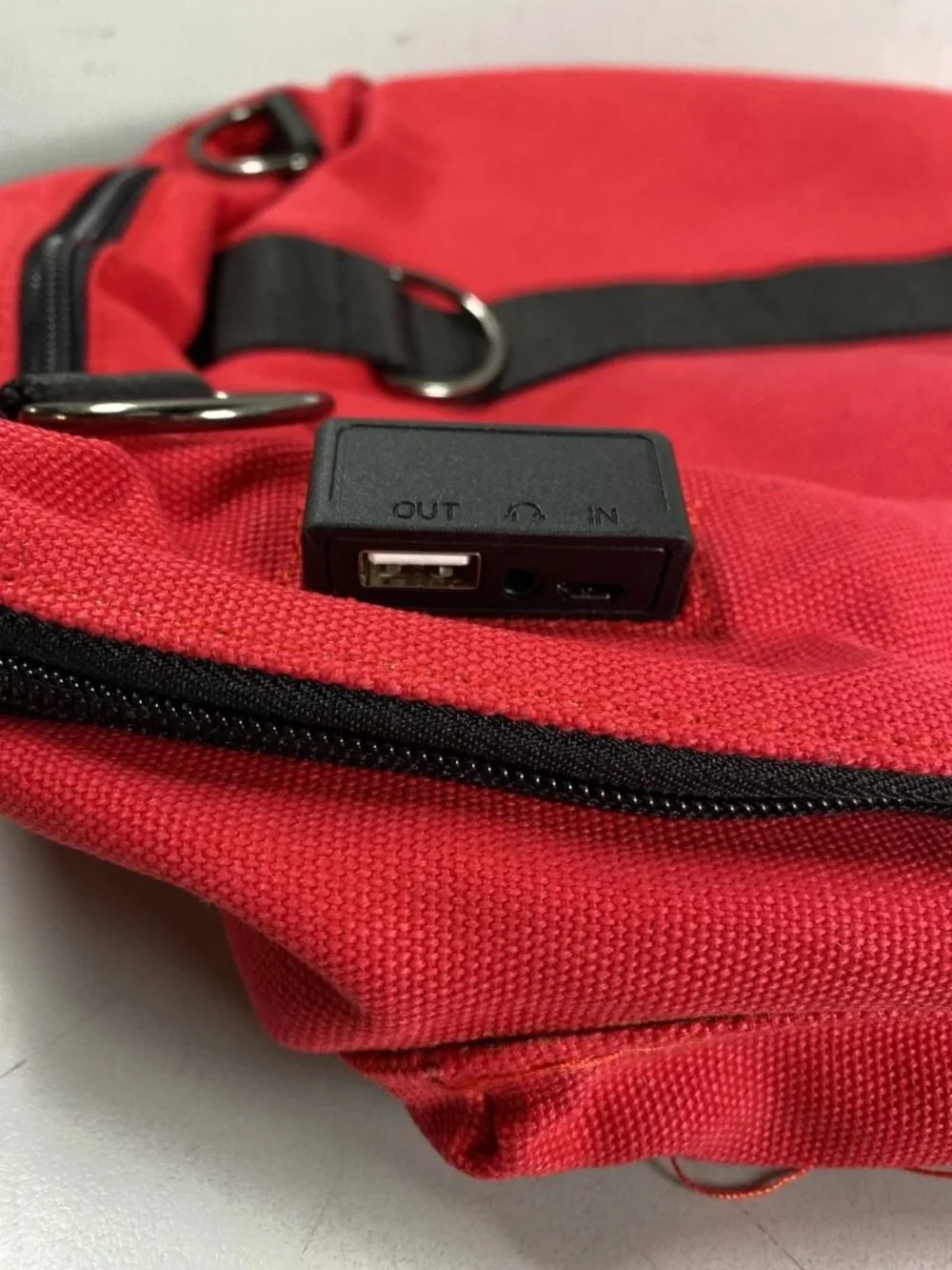 Anvanda a Great Freakin Bag Large Red/Black